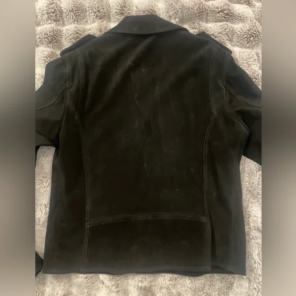 Belstaff Black Suede Edmunds Jacket Sz 52/L - Picture 7 of 13